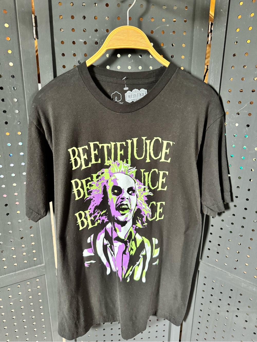 Beetlejuice Graphic Tee - Black